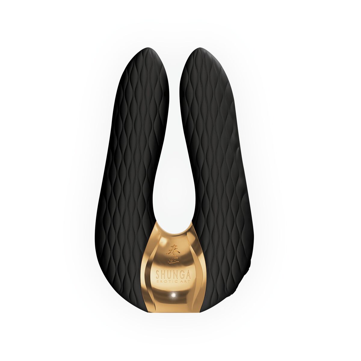 Vibrator Masaj pentru Cupluri Shunga Aiko Negru